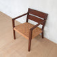 Masaya Managua Arm Chair - Barley Leather And Rosita Walnut | Armchairs | Modishstore - 6