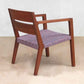 Masaya Managua Woven Manila Arm Chair - Vino Jaspe Blend | Armchairs | Modishstore - 4