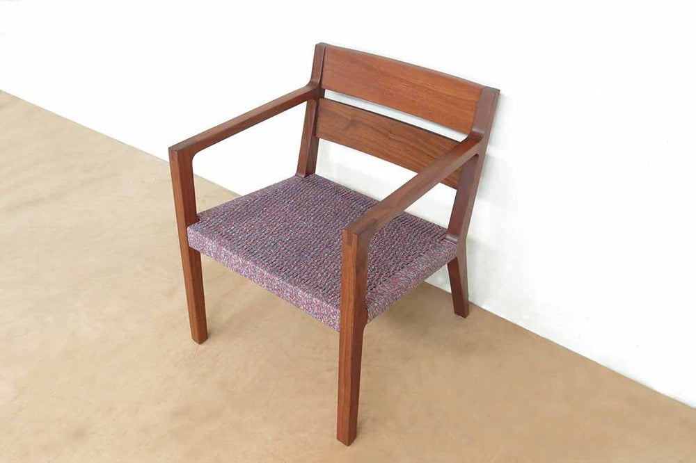 Masaya Managua Woven Manila Arm Chair - Vino Jaspe Blend | Armchairs | Modishstore - 7