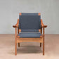 Masaya Izapa Woven Arm Chair - Charcoal | Armchairs | Modishstore - 2