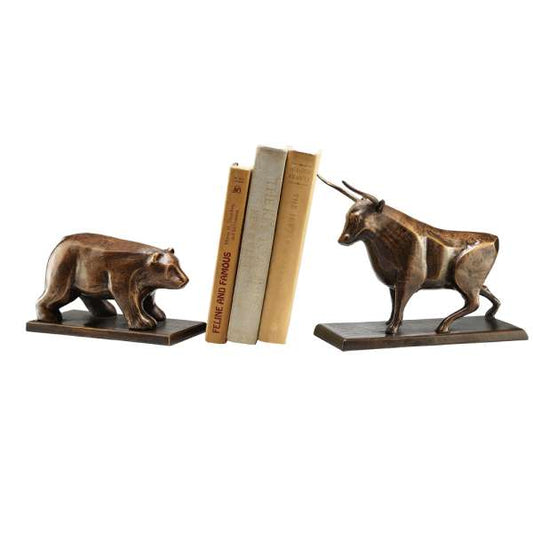 Bull & Bear Bookends By SPI Home | Bookends | Modishstore