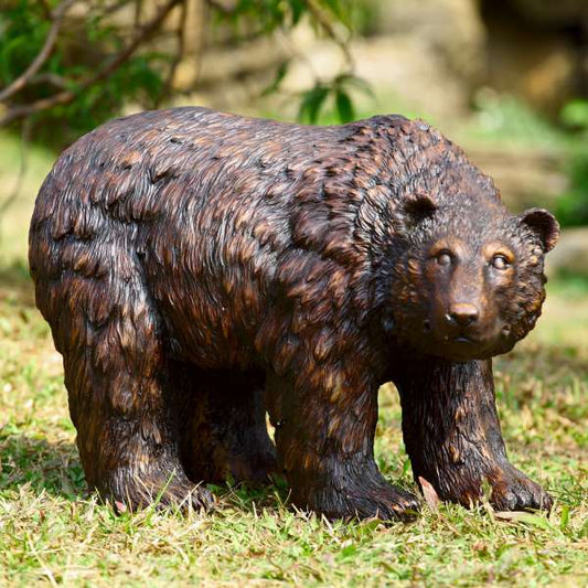 Rust Finish Garden Bear By SPI Home | Animals & Pets | Modishstore