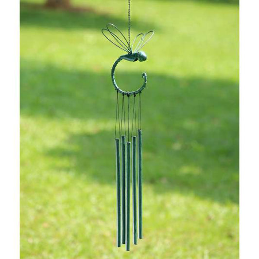 Dragonfly Tube Windchime By SPI Home | Outdoor Decor | Modishstore