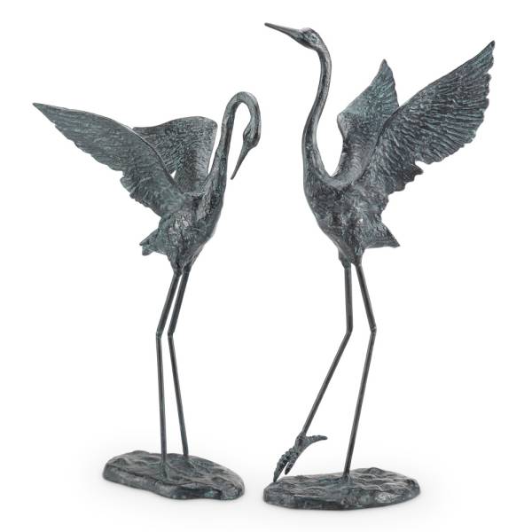 Exalted Crane Pair Set of 2 By SPI Home | Outdoor Decor | Modishstore-3