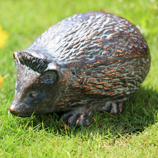 Timid Hedgehog Garden Sculptur By SPI Home | Garden Sculptures & Statues | Modishstore