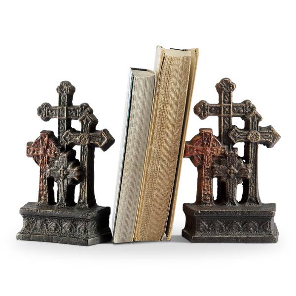 Cross Bookends PR By SPI Home | Bookends | Modishstore-3