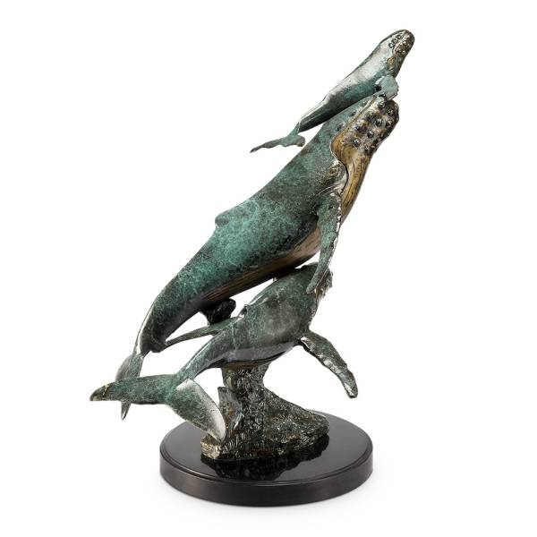 Humpback Family (whales) By SPI Home | Home Accents | Modishstore-2