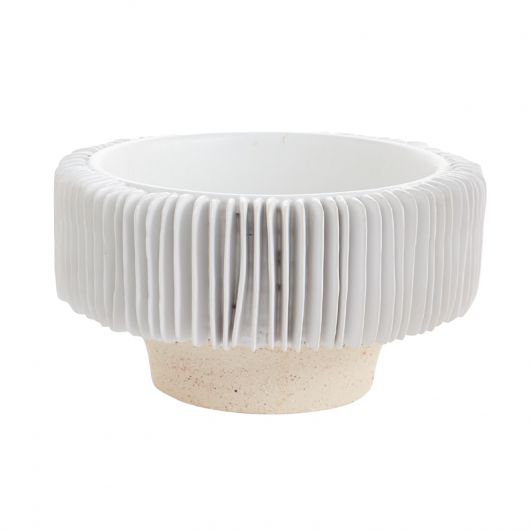 Grayton Compote By Accent Decor | Planters, Troughs & Cachepots | Modishstore - 3
