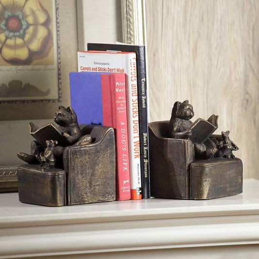 Reading Friends Bookends PR (c By SPI Home | Bookends | Modishstore