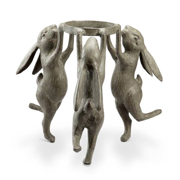 Rabbit Triplets Planter Holder By SPI Home | Outdoor Planters, Troughs & Cachepots | Modishstore-3