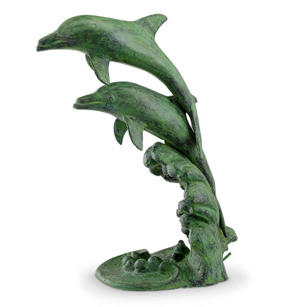 Leaping Dolphins Garden Spitter By SPI Home | Outdoor Decor | Modishstore-2