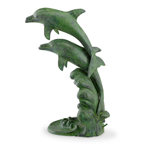 Leaping Dolphins Garden Spitter By SPI Home | Outdoor Decor | Modishstore-4