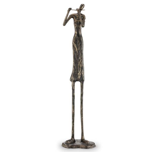 Fabulous Flutist Figure By SPI Home | Figurines | Modishstore-2