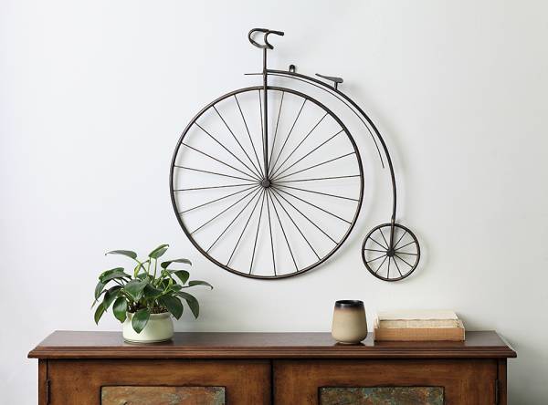 Victorian Bicycle Wall Hanging By SPI Home | Wall Decor | Modishstore-3