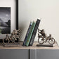 Octopus on Bicycle Bookends PR By SPI Home | Bookends | Modishstore