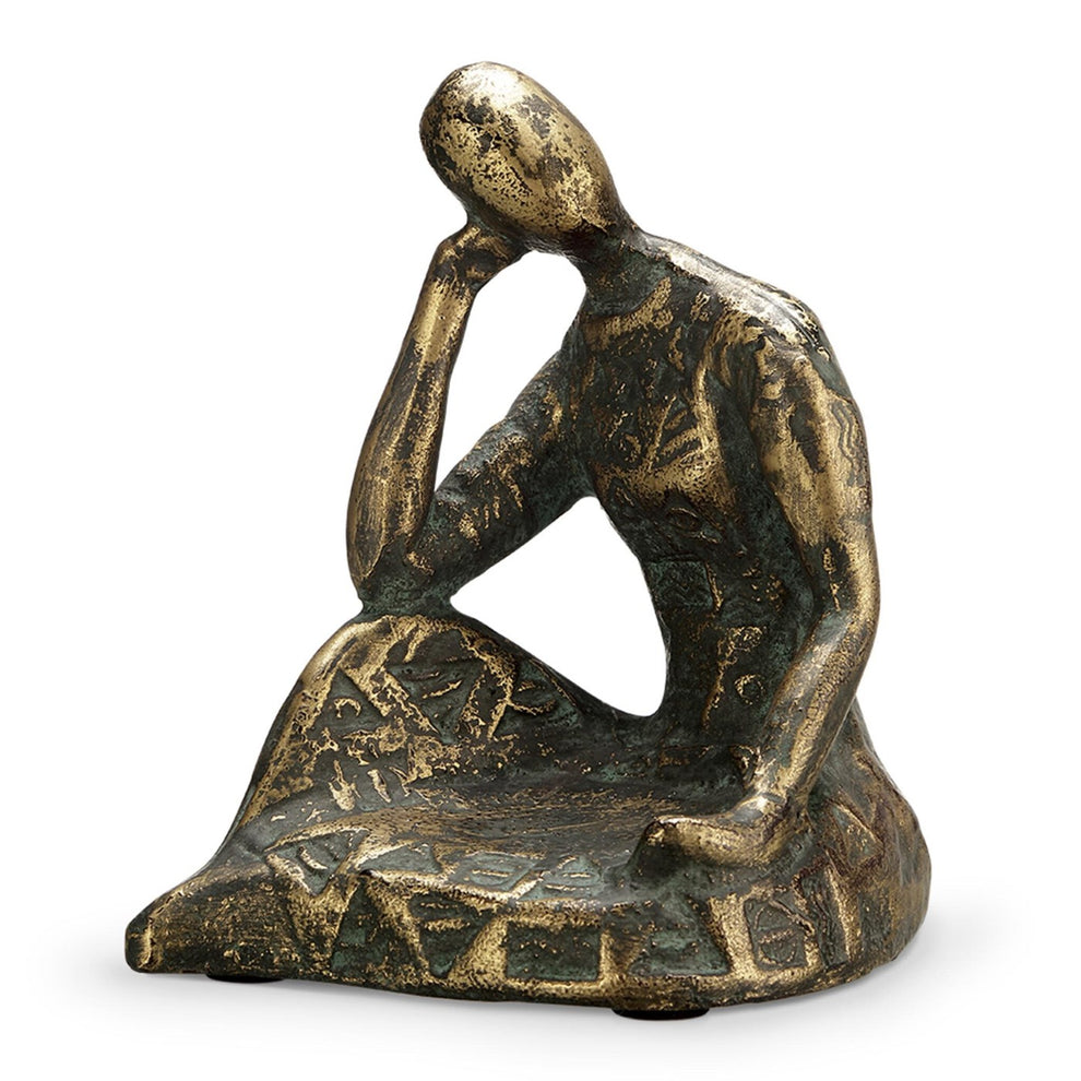 Thoughtful Woman Tealite Holde By SPI Home | Candle Holders | Modishstore-2