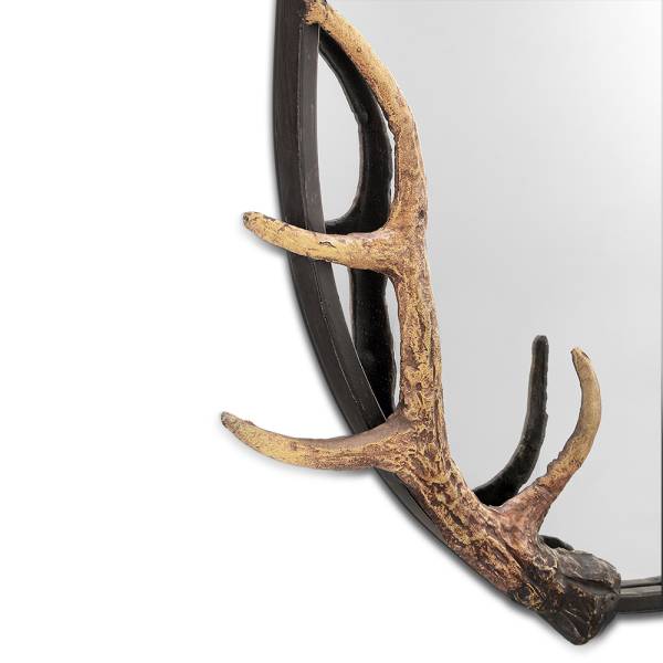 Antler Oval Mirror By SPI Home | Mirrors | Modishstore-2