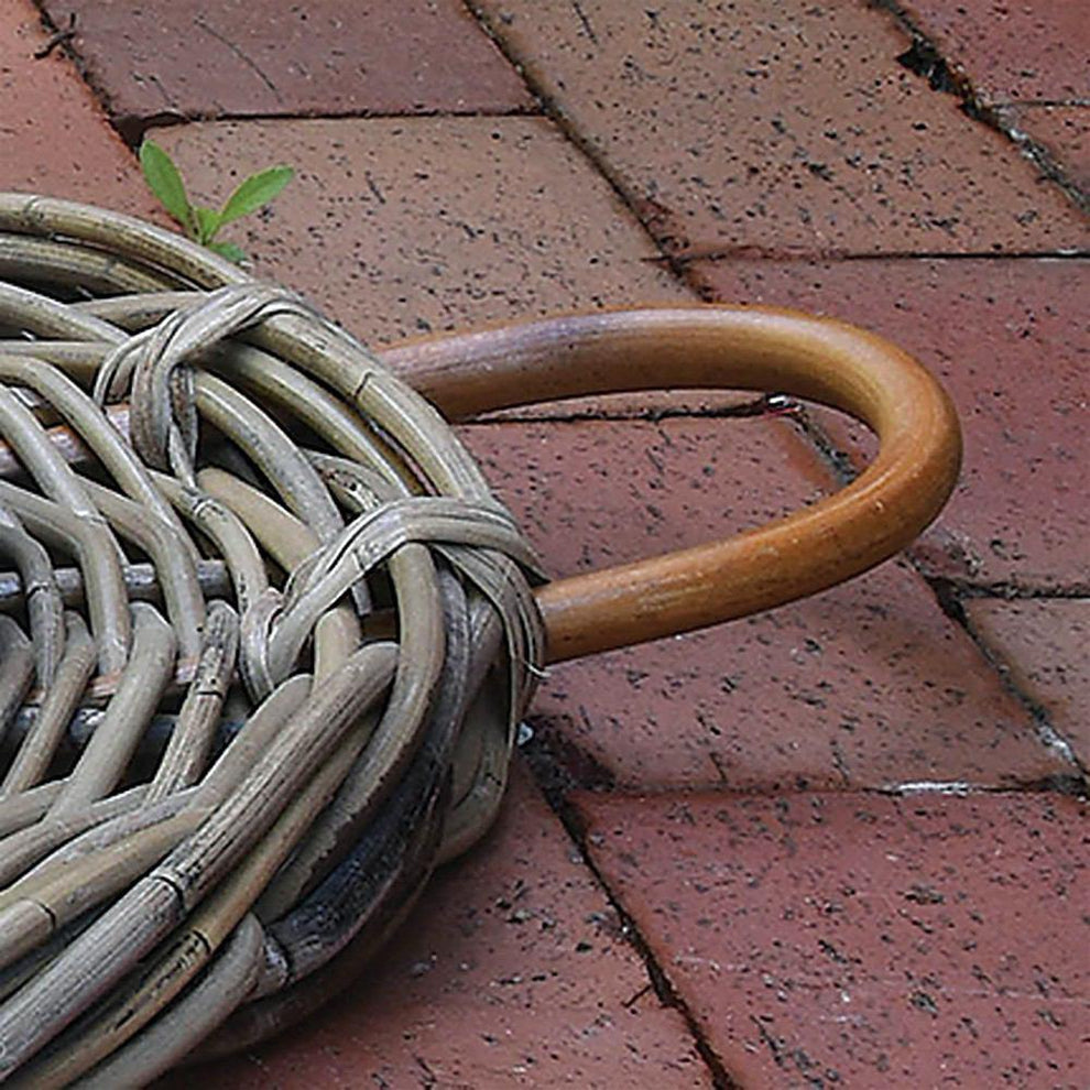 HomArt Hampton Rattan Food Cover - Rustique Dark Grey-5