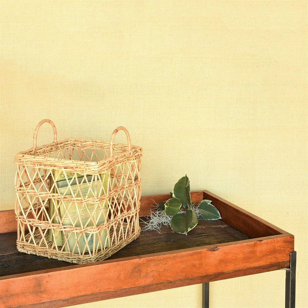 HomArt Kuta Rattan Baskets - Set of 3 - Rattan-8
