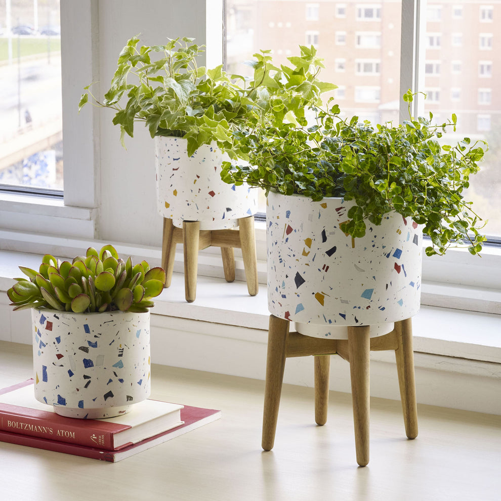 Terrazza Pot by Texture Designideas | Planters, Troughs & Cachepots | Modishstore