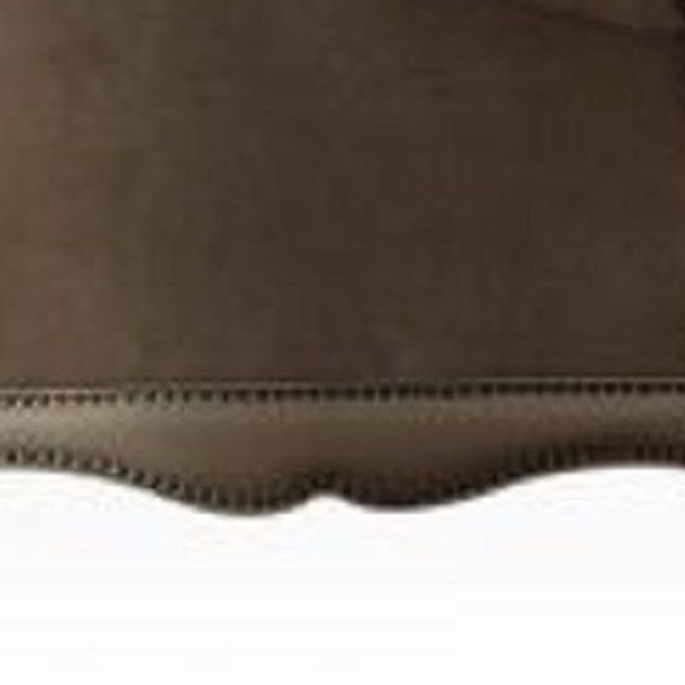 73" Bone Velvet Velvet Love Seat And Toss Pillows By Homeroots | Loveseats | Modishstore - 3