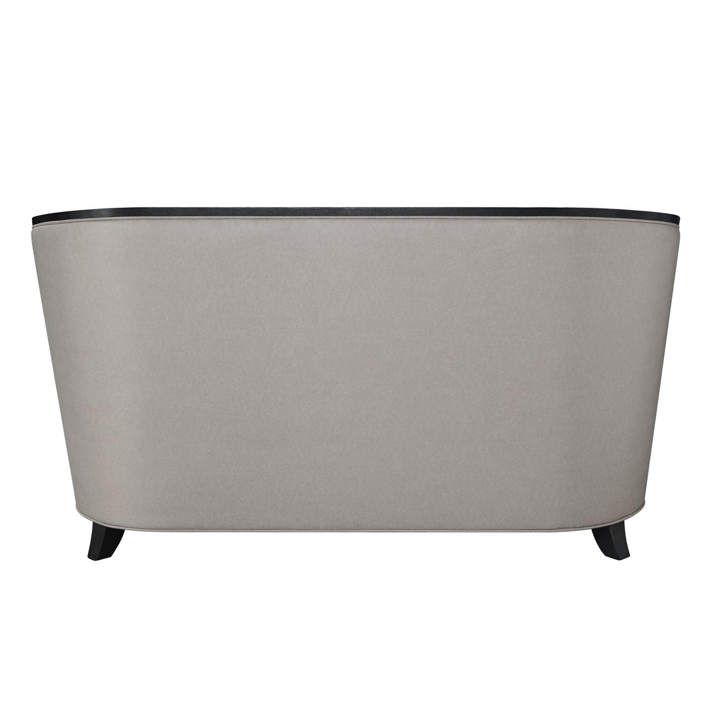 64" Beige Black Love Seat By Homeroots | Loveseats | Modishstore - 4