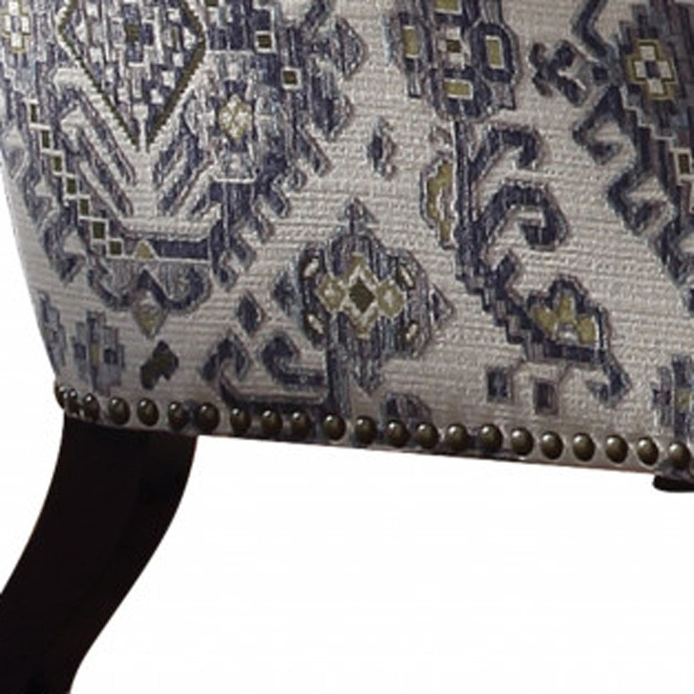 34" Black Tufted Arm Chair By Homeroots | Armchairs | Modishstore - 4