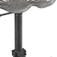 23" Gray Backless Adjustable Height Bar Chair With Footrest By Homeroots | Bar Stools | Modishstore - 3