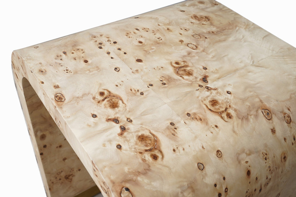 25" Beige Solid Wood Rectangular End Table By Homeroots | End Tables | Modishstore - 7