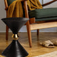 18" Black Iron Free Form End Table By Homeroots | End Tables | Modishstore - 5