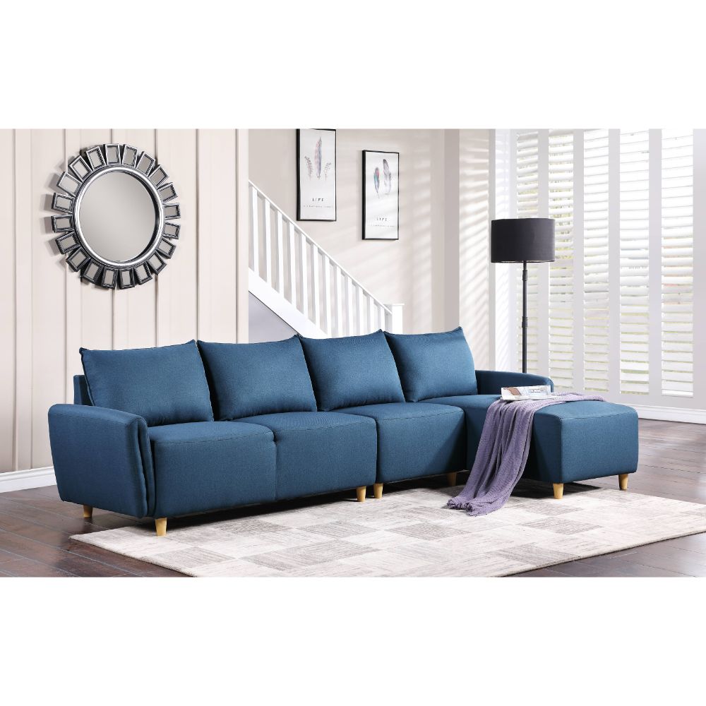 Marcin Sectional Sofa By Acme Furniture | Sectional | Modishstore - 6