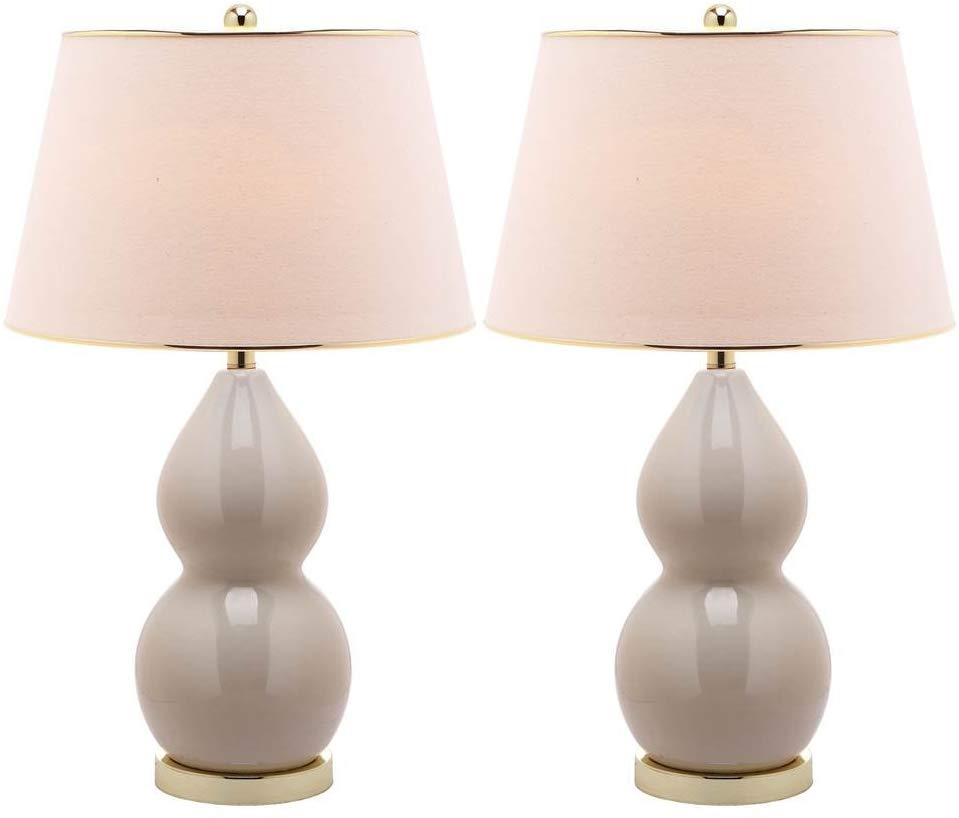Safavieh Jill Double - Gourd Ceramic Lamp | Table Lamps |  Modishstore  - 4