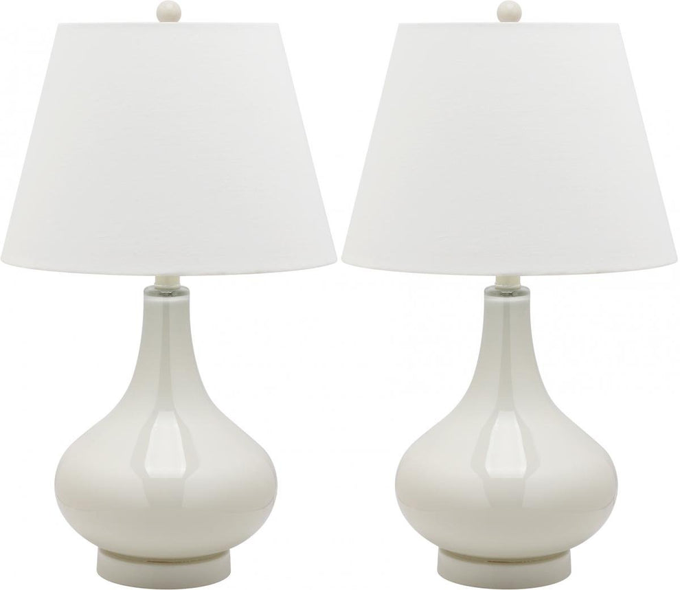 Safavieh Amy Gourd Glass Lamp | Table Lamps | Modishstore - 6
