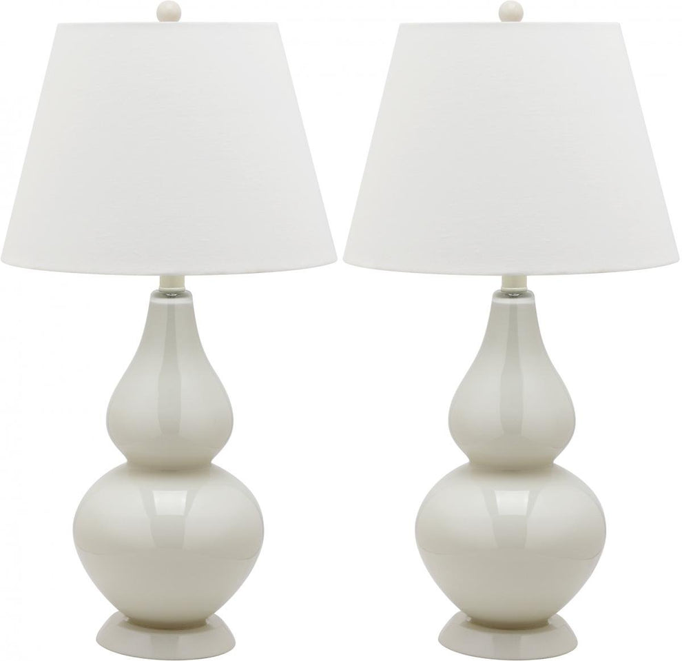 Safavieh Cybil Double Gourd Lamp | Table Lamps | Modishstore - 7
