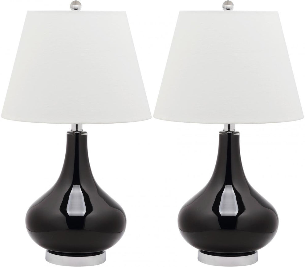 Safavieh Amy Gourd Glass Lamp | Table Lamps | Modishstore - 9