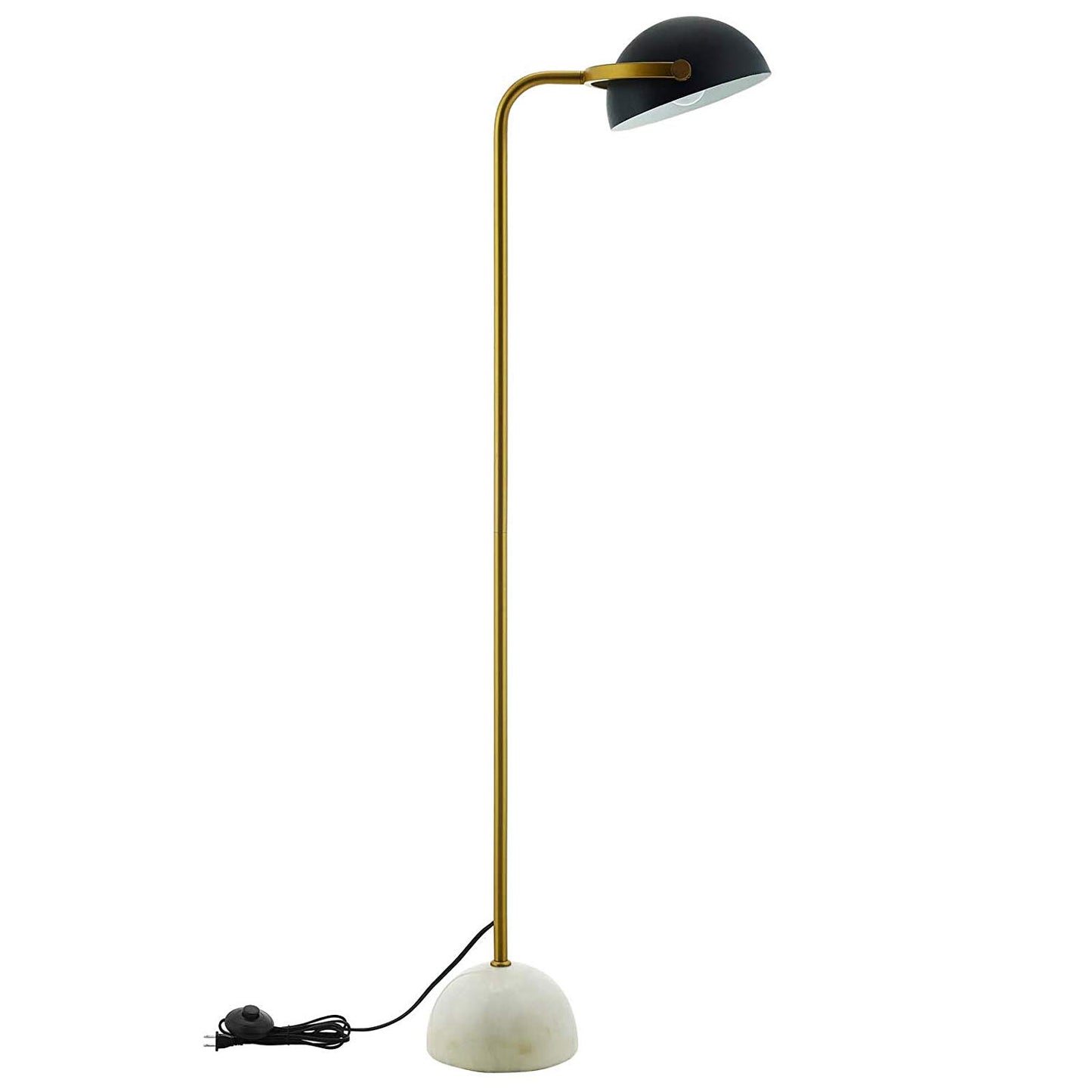 Modway Convey Bronze and White Marble Floor Lamp | Floor Lamps | Modishstore-2