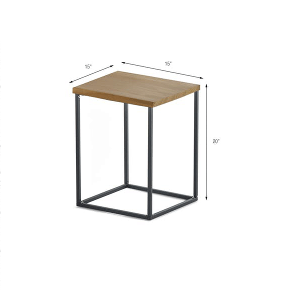 Pietra™ Side Table (Small: Teak) By Texture Designideas | Side Tables | Modishstore-3