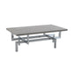 51" Grey And Silver Rectangular Coffee Table By Homeroots | Coffee Tables | Modishstore