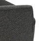 29" Gray Polyester Swivel Side Chair By Homeroots | Armchairs | Modishstore - 5