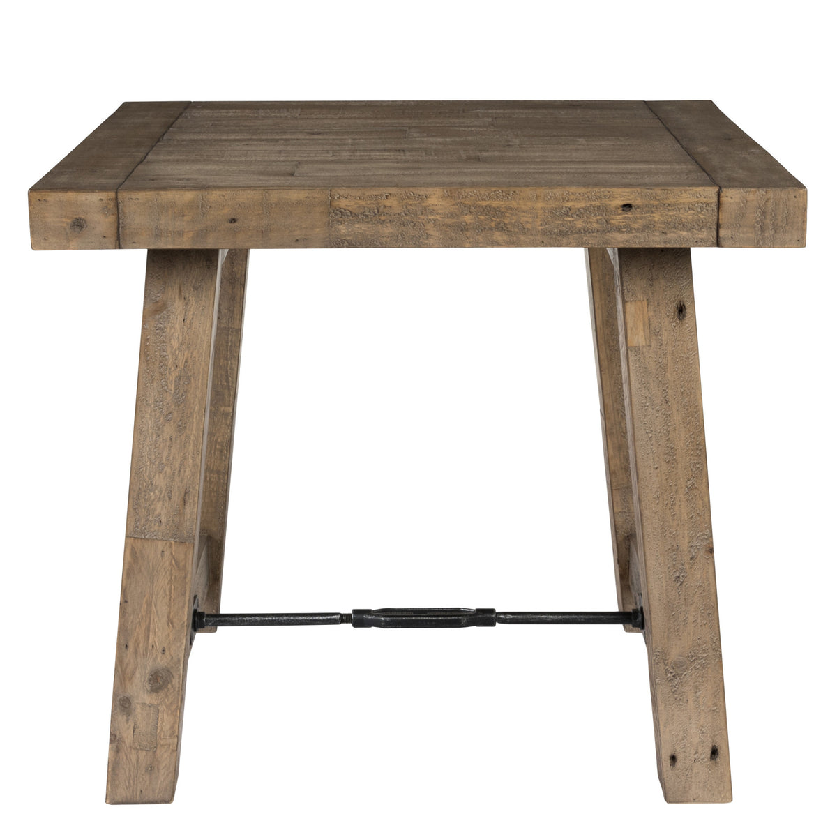 24" Wood Brown Solid Wood End Table By Homeroots | End Tables | Modishstore - 3