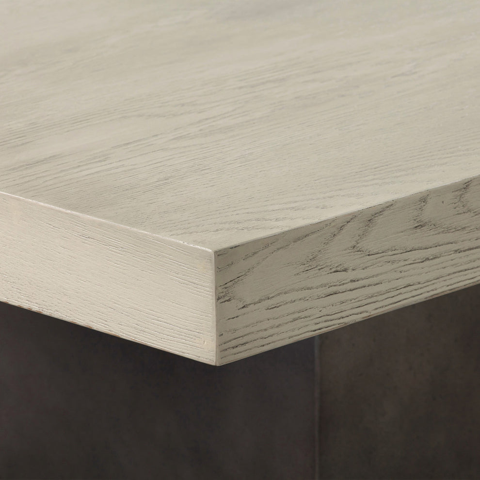 24" Grey Concrete Rectangular Coffee Table By Homeroots | Coffee Tables | Modishstore - 7