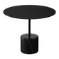 17" Black Steel Round Coffee Table By Homeroots | Coffee Tables | Modishstore
