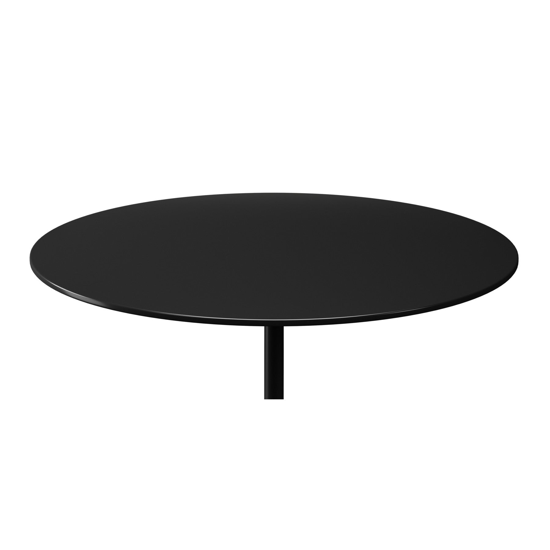 17" Black Steel Round Coffee Table By Homeroots | Coffee Tables | Modishstore - 2