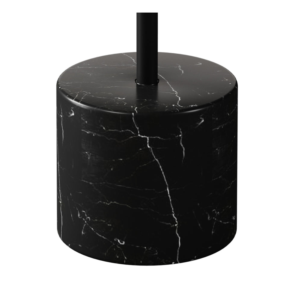 17" Black Steel Round Coffee Table By Homeroots | Coffee Tables | Modishstore - 3