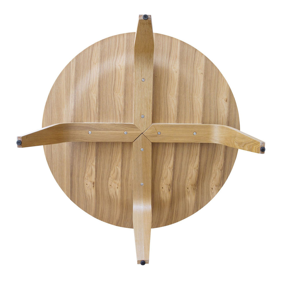 34" Natural Round Coffee Table By Homeroots | Coffee Tables | Modishstore - 6