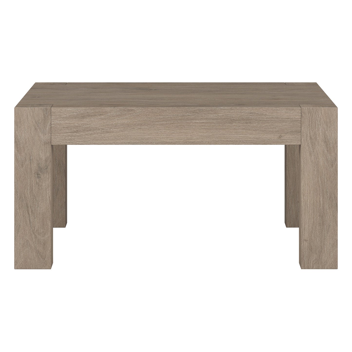 34" Gray Manufactured Wood Square Coffee Table By Homeroots | Coffee Tables | Modishstore - 2