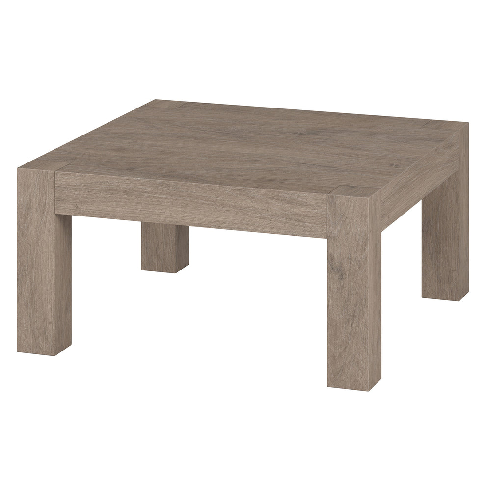 34" Gray Manufactured Wood Square Coffee Table By Homeroots | Coffee Tables | Modishstore - 3