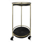 Andy Two-Tier Round Cart-2