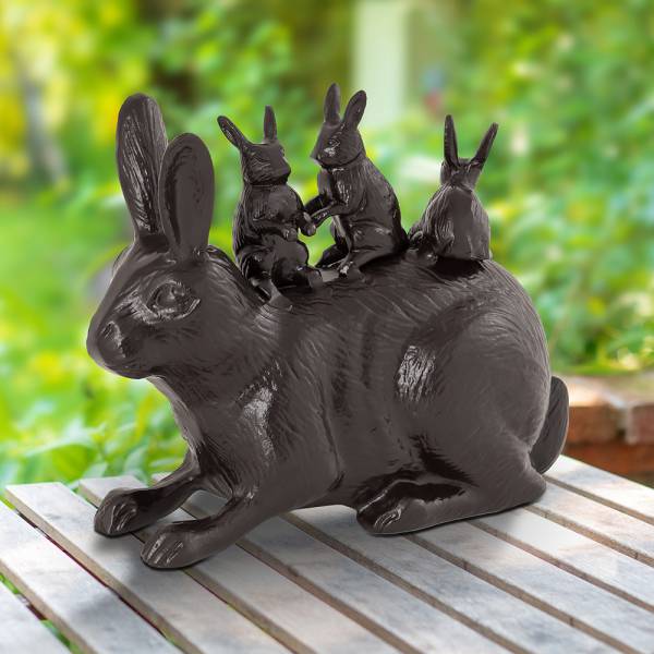 Bunny Bonanza Garden Sculpture By SPI Home | Garden Sculptures & Statues | Modishstore-2