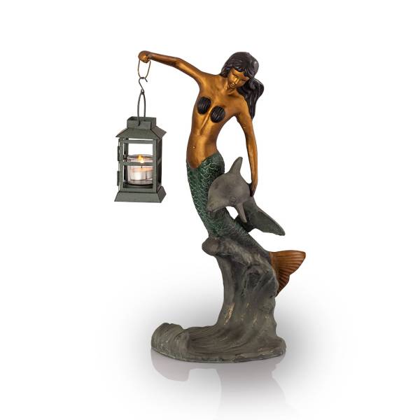 Mermaid Lantern (33693) By SPI Home | Lanterns | Modishstore-3